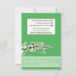TAG Stylist Cherry Blossoms Notecards (apple)