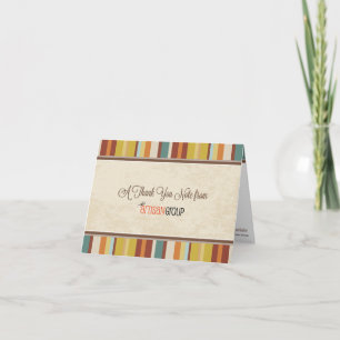 TAG Thank You Note Card