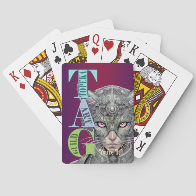TAG You're it .  Classic  Playing Cards (Back)