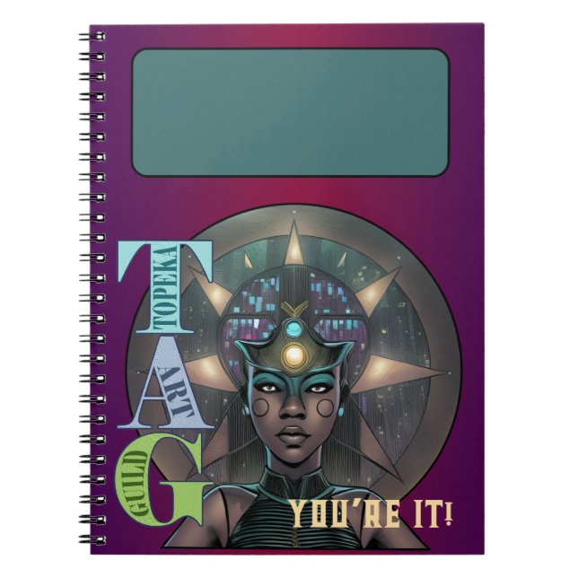 TAG You're it .  Notebook (Front)