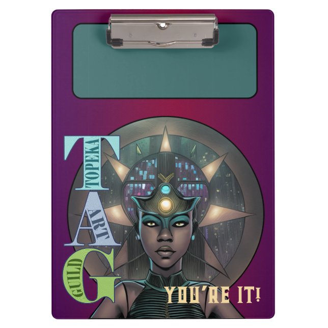 TAG You're it .  Planner Clipboard (Front)