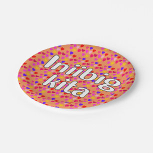 Tagalog - I love you Paper Plate