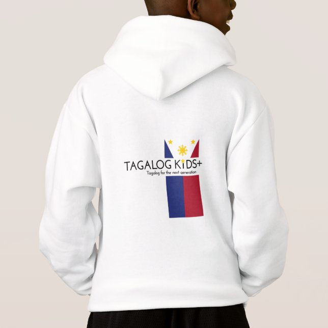 Tagalog Kids+ Kids Sweatshirt (Back)