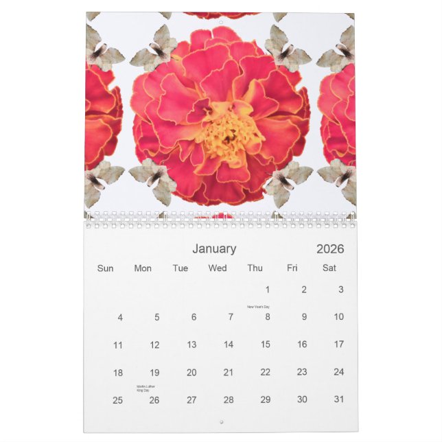 Tagete-ByRino Calendar (Jan 2026)