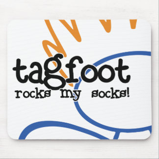tagfoot (deskification) mouse pad