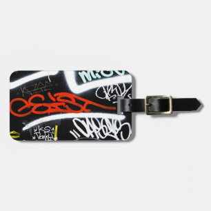 tagged luggage tag