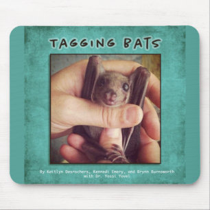 Tagging Bats Mouse Pad