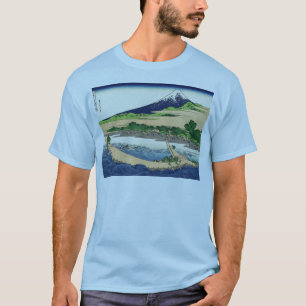Tago Bay near Ejiri Tokaido by Katsushika Hokusai T-Shirt