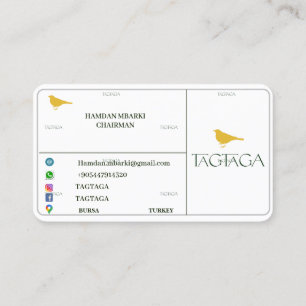 TAGTAGA Business Card