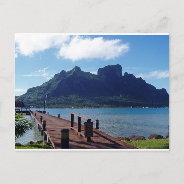 Tahiti  -  another view postcard (Front)
