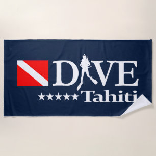 Tahiti DV4 Beach Towel