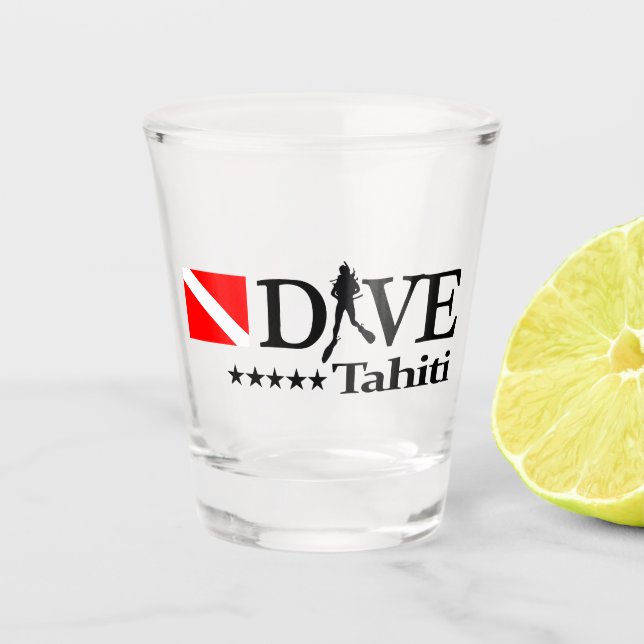 Tahiti DV4 Shot Glass (Front)