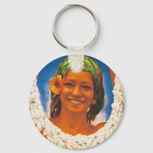 Tahiti ~ La Perle du Pacifique Key Ring