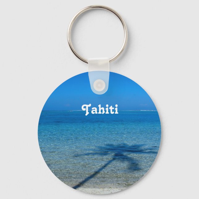 Tahiti Reflections Key Ring (Front)