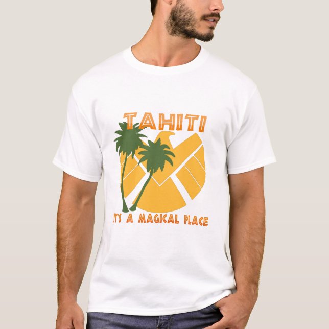 Tahiti - Shield T-Shirt (Front)
