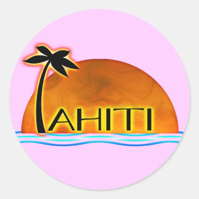 Tahiti Sticker (Front)
