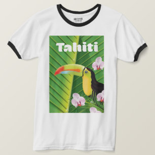 Tahiti Toucan travel print T-Shirt