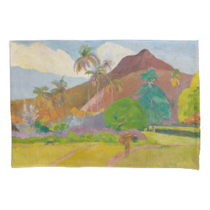 Tahitian Landscape (by Paul Gaugin) Pillowcase