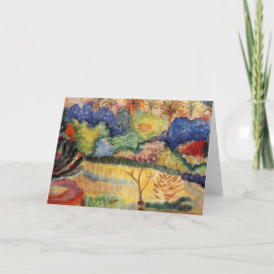 Tahitian Landscape - Gauguin Card