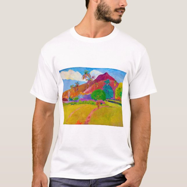 Tahitian Landscape, Gauguin T-Shirt (Front)