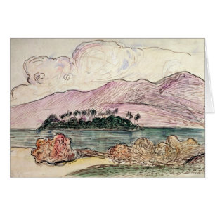 Tahitian Landscape (w/c on paper)