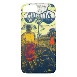 Tahitian Women and Dog, Gauguin Case-Mate iPhone Case