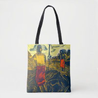 Tahitian Women and Dog, Gauguin