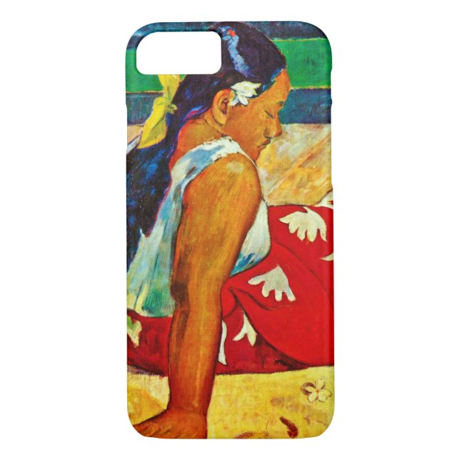 Tahitian Women, Gauguin Case-Mate iPhone Case (Back)