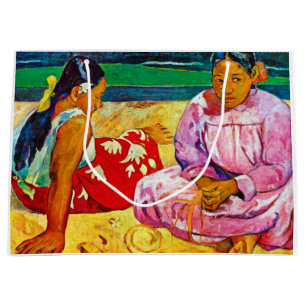 Tahitian Women, Gauguin Large Gift Bag