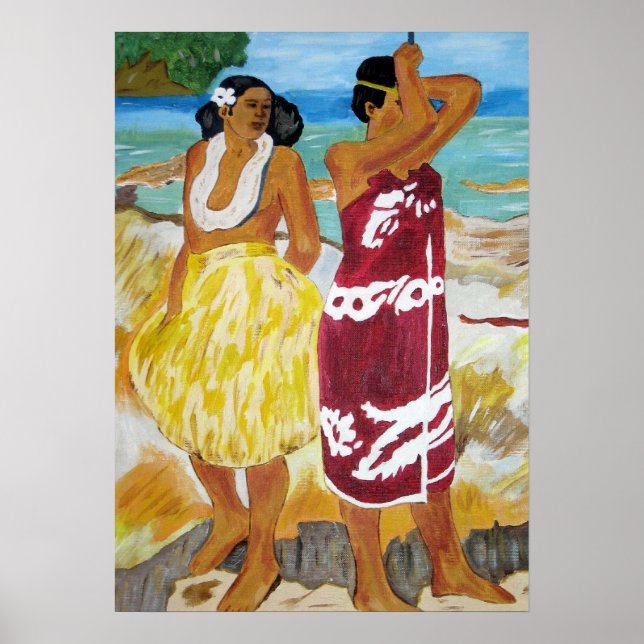 Tahitian Women Print (Front)