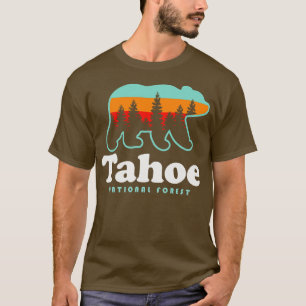 Tahoe National Forest Camping Lake Tahoe Hiking Ca T-Shirt