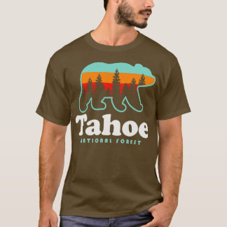 Tahoe National Forest Camping Lake Tahoe Hiking Ca T-Shirt