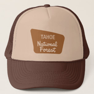 Tahoe National Forest (Sign) Trucker Hat