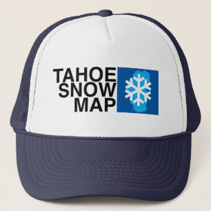 Tahoe Snow Map Hat