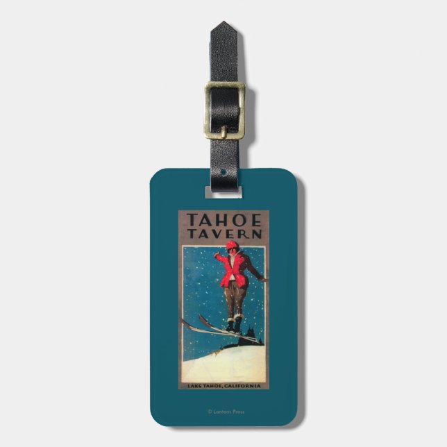 Tahoe Tavern Promo Poster Luggage Tag (Front Vertical)