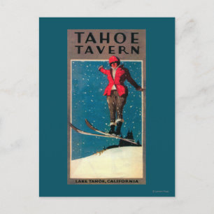 Tahoe Tavern Promo Poster Postcard