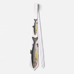 Tahoe Trout Fish Tie