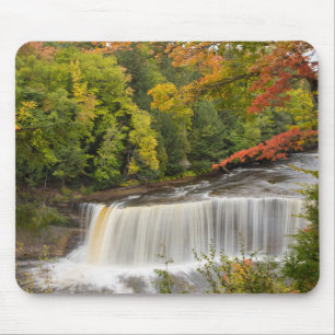 Tahquamenon Falls in Fall Mouse Pad