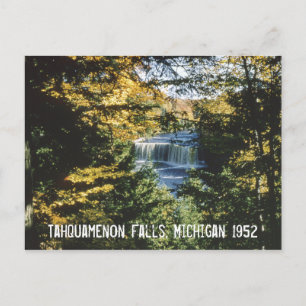 Tahquamenon Falls Michigan Postcard