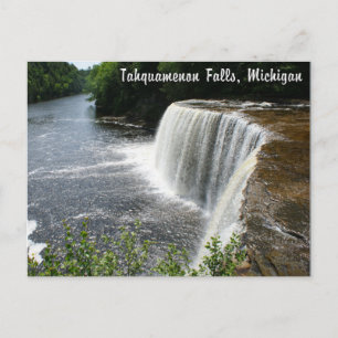 Tahquamenon Falls, Paradise, Michigan Postcard