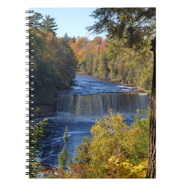 Tahquamenon Falls Spiral Photo Notebook (Front)