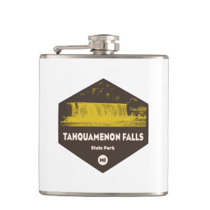 Tahquamenon Falls State Park Michigan Hip Flask