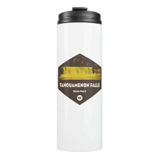 Tahquamenon Falls State Park Michigan Thermal Tumbler (Front)