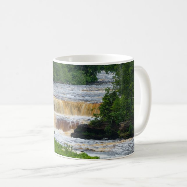 Tahquamenon Lower Falls Coffee Mug (Front Right)