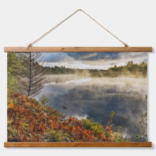 Tahquamenon River Sunrise Paradise, Michigan Hanging Tapestry