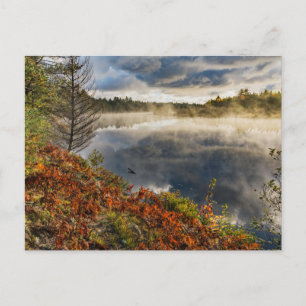 Tahquamenon River Sunrise Paradise, Michigan Postcard