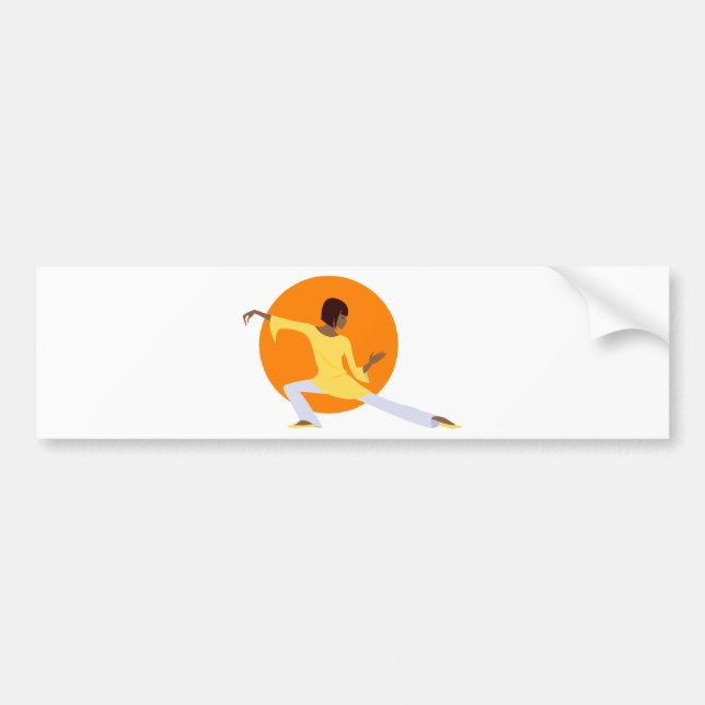 Tai Chi Bumper Sticker (Front)