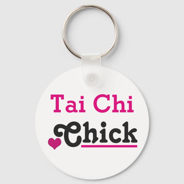 Tai Chi Chick Key Ring (Front)