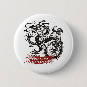 Tai Chi Chuan 6 Cm Round Badge