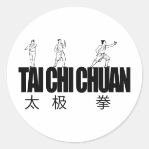 Tai Chi Chuan Classic Round Sticker